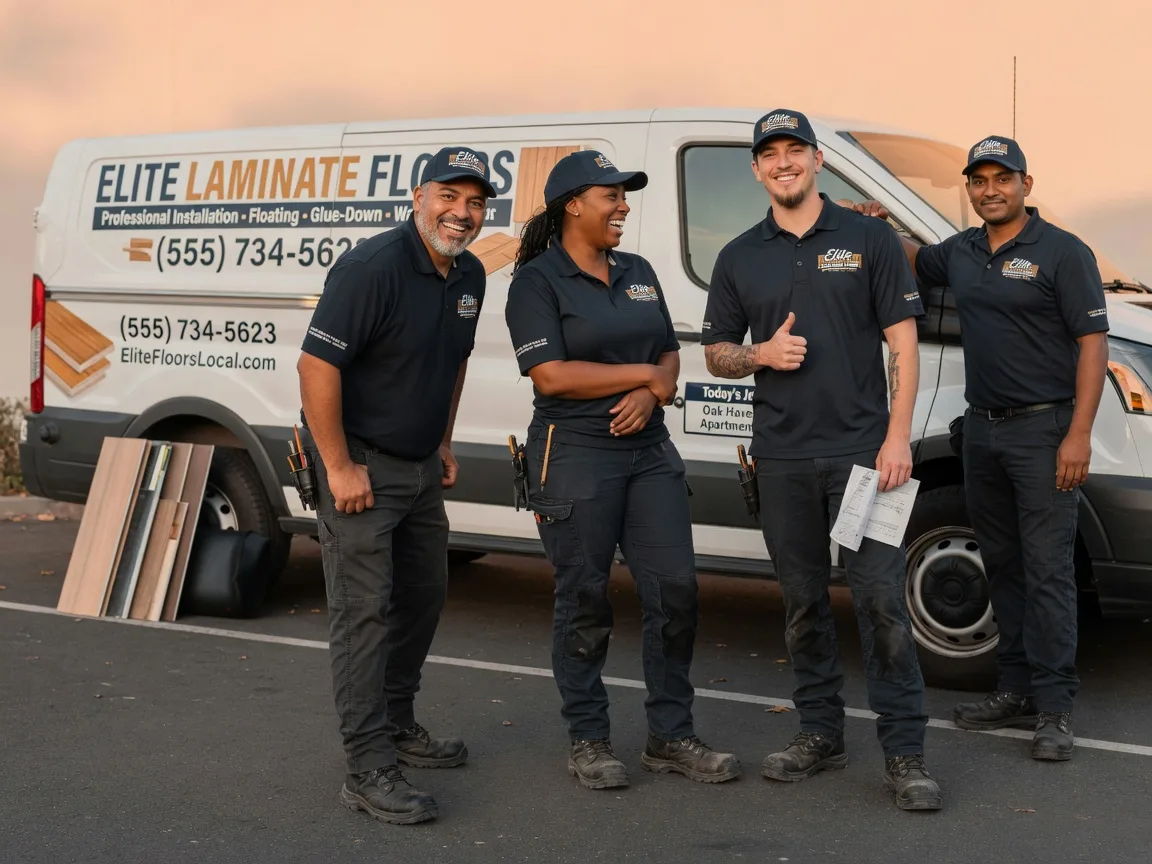 Laminate flooring installation company in Pickerington, OH